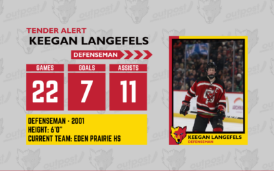 Keegan Langefels Signs Ice Wolves Tender