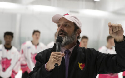 In the News: Ice Wolves debut new jersey to raise awareness for breast cancer