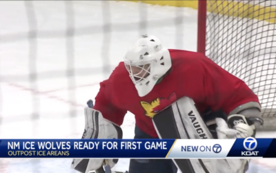 IN THE NEWS: New Mexico Ice Wolves get ready for debut game