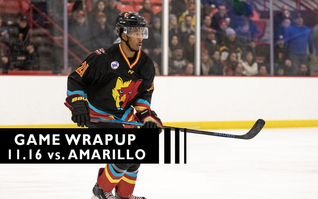 Ice Wolves have 3-game win streak snapped