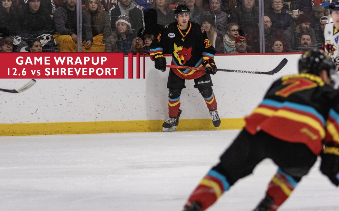 Ice Wolves lose to Mudbugs, 3-1