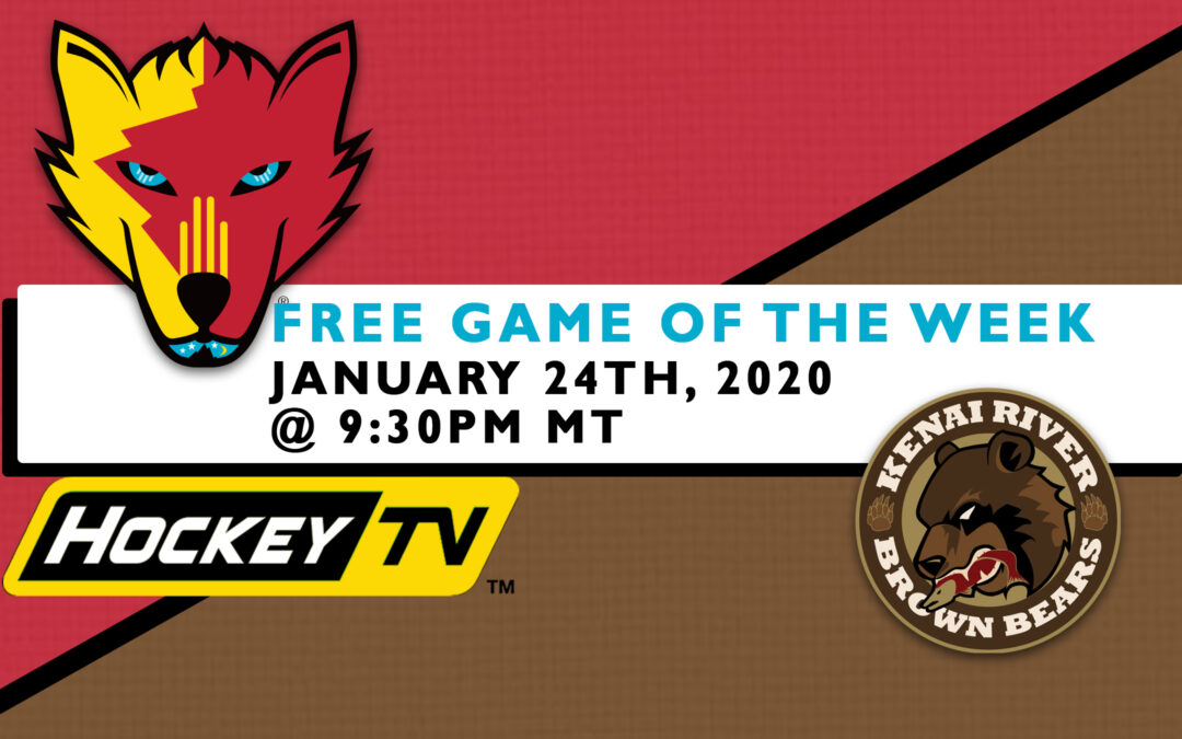 Ice Wolves featured as HockeyTV’s “Free Game of the Week”