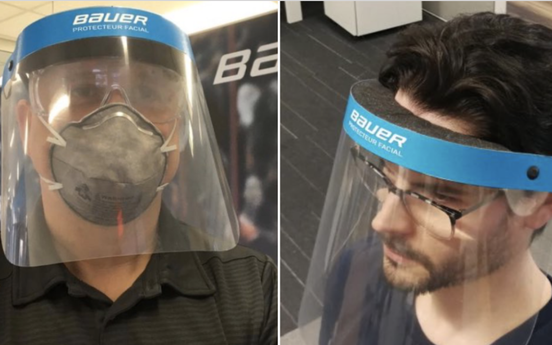 Bauer switches from making hockey equipment to medical gear