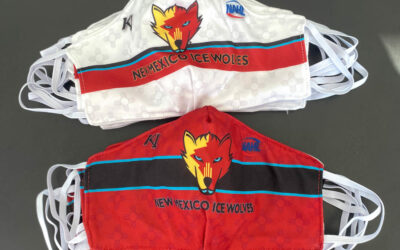 Ice Wolves Washable Face Masks Now Available