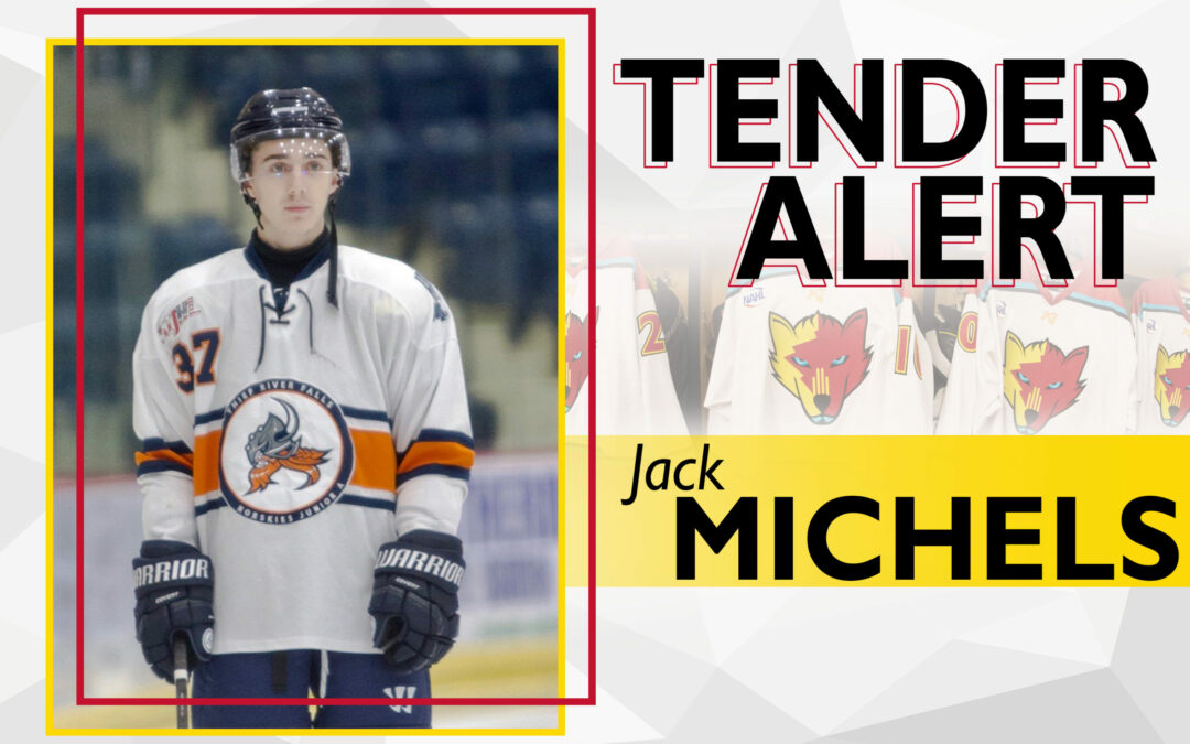 Ice Wolves Tender Forward Jack Michels