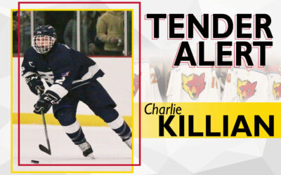 Ice Wolves Tender Defenseman Charlie Killian