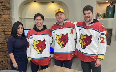 New Mexico Ice Wolves on Channel 13