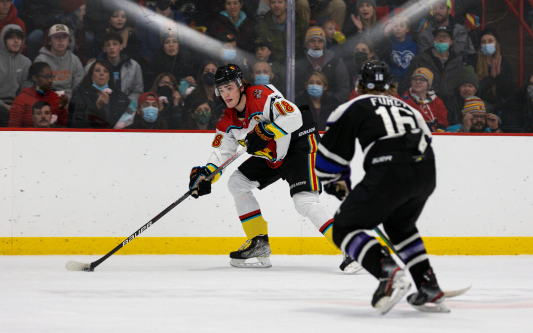 Perseverance Pays Off For Dillan Bentley with The New Mexico Ice Wolves