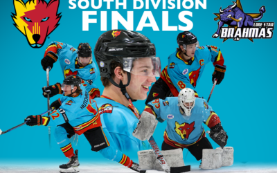 THE NEW MEXICO ICE WOLVES WIN FIRST EVER PLAYOFF SERIES ADVANCE TO NORTH AMERICAN HOCKEY LEAGUE SOUTH DIVISION FINALS