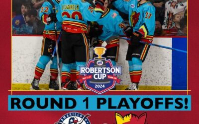 THE QUEST FOR THE 2024 ROBERTSON CUP BEGINS AS THE NEW MEXICO ICE WOLVES NAHL TEAM HOSTS QUARTER FINAL PLAYOFF SERIES THIS WEEKEND