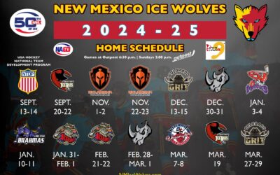 THE NEW MEXICO ICE WOLVES ANNOUNCE 2024-2025 SCHEDULE  