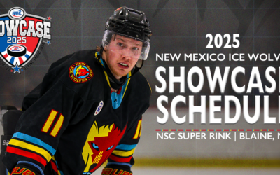 New Mexico Ice Wolves announce their schedule for the 2025 NAHL Showcase