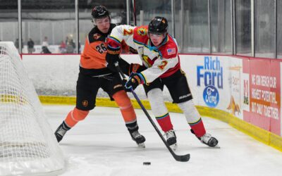 Ice Wolves vs Warriors recap 9/20