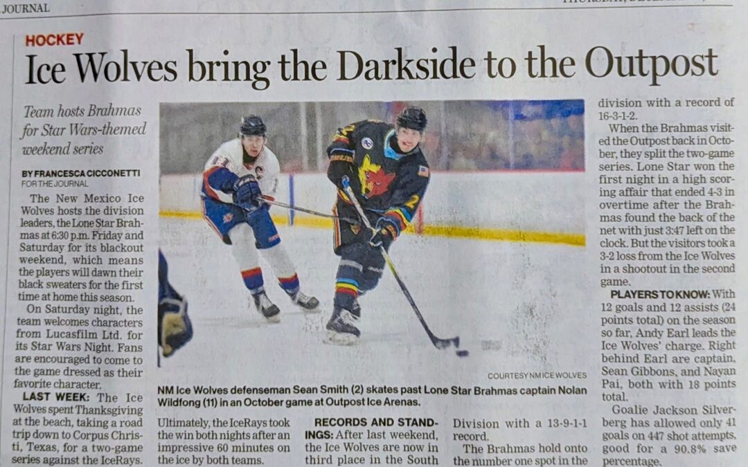 Ice Wolves bring the Darkside to the Outpost