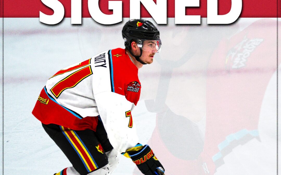 Ice Wolves Alumni Joe Prouty Signs ECHL Contract