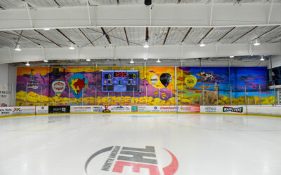 NEW MEXICO’S LARGEST INDOOR MURAL TO BE UNVEILED AT NEW MEXICO ICE WOLVES 2026-2027 SEASON OPENING WEEKEND